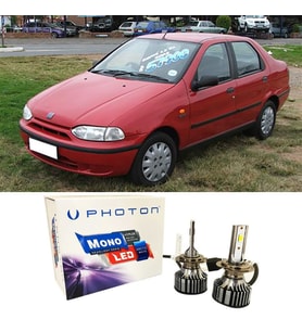 Fiat Siena Led Xenon Kısa Far Ampulü H7 Mono Yeni Seri Beyaz