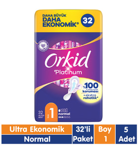 Orkid Platinum Normal Ped 32x5 160 Adet