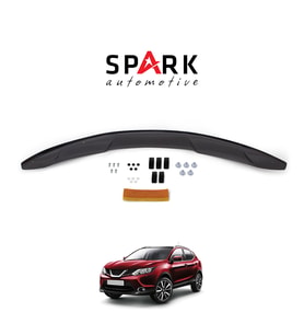 Nissan Qashqai 2014-2016 Yıl Aralığı Uyumlu Kaput Rüzgarlığı 4mm