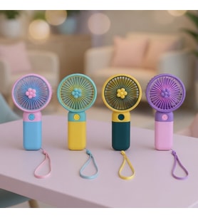 Usb'li Mini El Fanı - 1 Adet