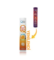 Qlife Tripple Effect D Vitamini + C Vitamini + Çinko 20 Efervesan Tablet