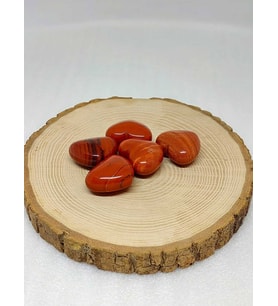 Kırmızı Jasper Taşı Kalp Şekilli (14-16gr)