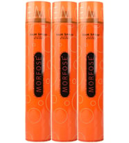 Morfose Saç Spreyi 400ML Ultra Sert (Turuncu) (3 Lü Set)