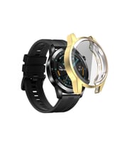 Huawei GT2 46mm Uyumlu Zore Watch Gard 02 Ekran Koruyucu (Gold)