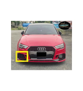 AUDİ A3 8V FI RS3 ÖN TAMPON İÇİN SİS FARI ÇERÇEVESİ (2016-2020) HB
