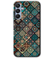 Galaxy A25 Kılıf HD Desen Baskılı Kılıf - Mandala Desen