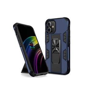 Apple iPhone 12 Mini Uyumlu Kılıf Zore Volve Kapak (Lacivert)