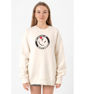 Watchmen Who Watches The Watchmen Ekru Kadın 2ip Sweatshirt
