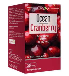 Orzax Ocean Cranberry 30 Tablet