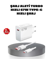 67W Turbo Type-C Hızlı Şarj Adaptörü – Akıllı Koruma Çipli, Hızlı Şarj Destekli