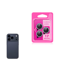 Apple iPhone 17 Pro Uyumlu Zore CL-06 Kamera Lens Koruyucu (Lacivert)