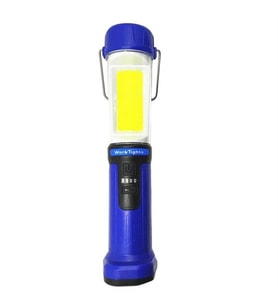 Powermaster HK-802 Şarjlı 30 Beyaz + 20 Mavi-Kırmızı Smd Led / 55 Cob Ledli 5 Modlu Çalışma Lambası