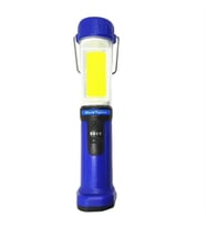 Powermaster HK-802 Şarjlı 30 Beyaz + 20 Mavi-Kırmızı Smd Led / 55 Cob Ledli 5 Modlu Çalışma Lambası