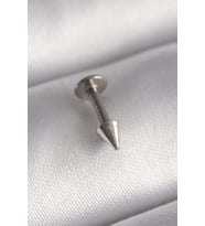316L Çelik Gümüş Renk Çivi Model Piercing 5886