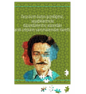 Oğuz Atay Söz Puzzle 240 Parça Yapboz