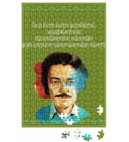 Oğuz Atay Söz Puzzle 240 Parça Yapboz