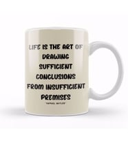 Life Quotes Style Lover Sayings Words Gifts Samuel Butler Kupa Bardak Porselen