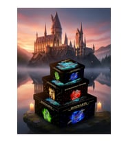 Harry Potter Lisanslı Kare 3'lü Hediye Kutusu