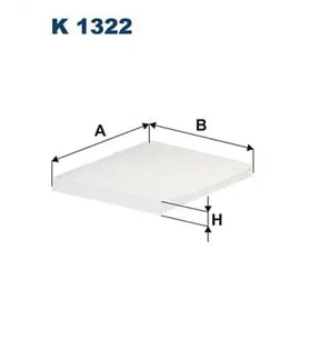 FILTRON K1322 Polen Filtresi 51854923 6000633304