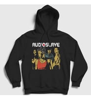 Presmono Unisex Siyah Band Rock Audioslave Kapüşonlu Sweatshirt 541751tt