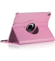 Apple New iPad Pro 12.9 2018 Fuchsia Dönebilen Standlı Kılıf (Açık Pembe)