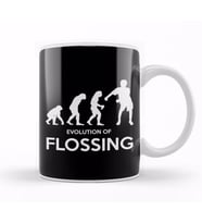 Evolution Of Flossing Kupa Bardak Porselen