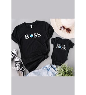 Bmw Boss Mini Boss Baba Oğul Kız TEK ÜRÜN FİYATIDIR KOMBİN YAPMAK İÇİN EN AZ 2 ADET SEPETE EKLEYİNİZ