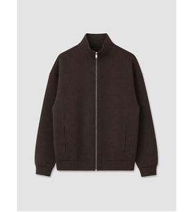 LCW Vision Kahverengi Dik Yaka Erkek Fermuarlı Sweatshirt