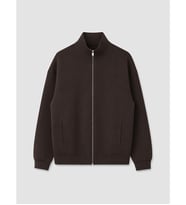 LCW Vision Kahverengi Dik Yaka Erkek Fermuarlı Sweatshirt