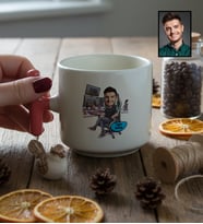 Kişiye Özel Karikatürlü Gamer Arkadaşa Hediye T Kupa Doğum Günü Hediyesi