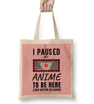 Sarcasm Funny Anime And Manga Otaku Lover Gift Bez Çanta Uzun Saplı