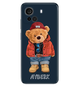 Casper Via X40 A40 F30 E30 M30 X30 M40 M45 Plus Kılıf İsim Yazılı Kişiye Özel - Model-31 (Çok Renkli)