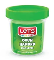 Lets Oyun Hamuru 115Gr Neon Yeşil - 4 adet