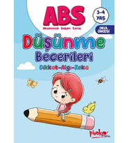 ABS 3-4 Yaş Düşünme Becerileri Dikkat-Algı-Zeka