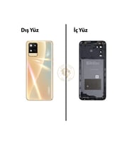 Oppo A54 Gold Uyumlu Orta Kasa Full Kasa Kapak Gövde Housing