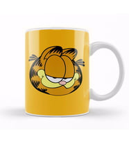 Garfield Face Kupa Bardak Porselen