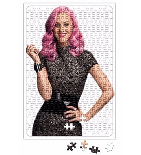 Katy Perry Cabelo Rosa Puzzle 240 Parça Yapboz