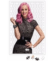 Katy Perry Cabelo Rosa Puzzle 240 Parça Yapboz