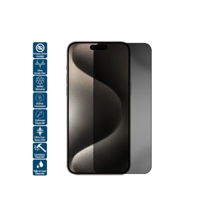 Huawei P30 Lite Mar-lx1a Gerçek A+ Privacy Hayalet Nano Ekran Koruyucu Film (Siyah)