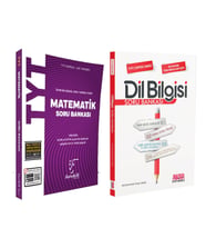 Karekök Yayınları TYT Matematik ve AKM Dil Bilgisi Soru Bankası Seti 2 Kitap