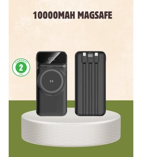 10000 Mah Kablosuz Powerbank – 15w Hızlı Şarj, Type-c Çoklu Çıkışlı