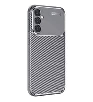 Samsung Galaxy A16 5g Kılıf Auto Focus Karbon Kapak - Gri