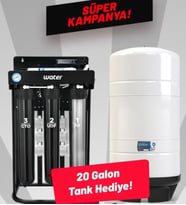 RO 500 SU ARITMA CİHAZI - 20 GALON (80 LİTRE) METAL TANK HEDİYE!