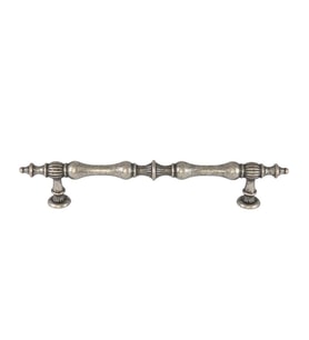 Şehzade Kulp Antik Gümüş 96mm (2 Adet)