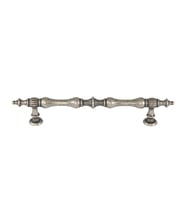 Şehzade Kulp Antik Gümüş 96mm (2 Adet)