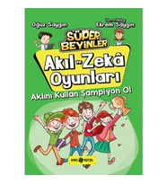 Aklını Kullan Şampiyon Ol/Süper Beyinler Akıl ve Zeka Oyunları 4 - Oğuz Saygın- Genç Hayat Yayınları