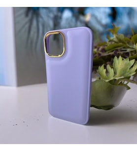 İphone 11 Lansman Kaliteli Silikon Telefon Kılıfı (Mor)