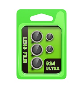 Galaxy S24 Ultra Raze Metal Kamera Lens - Gri