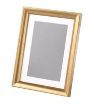 13x18 cm Gold Renk Çerçeve MeridyenDukkan 13x18 cm Ev Dekorasyon Asılabilir Çerçeve