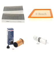 Bosch Filtre Bakım Seti BMW 2 SERİSİ 216 D Dizel 2014+ Hava + Yağ F + Yakıt F. + Polen Bosch